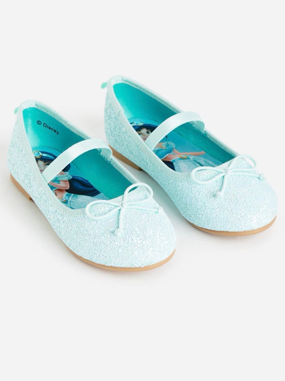 Sparkly Princess Ballet Flats